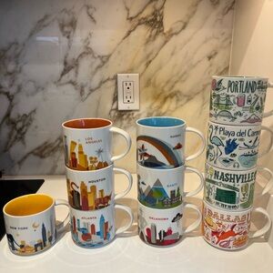 STARBUCKS MUGS
